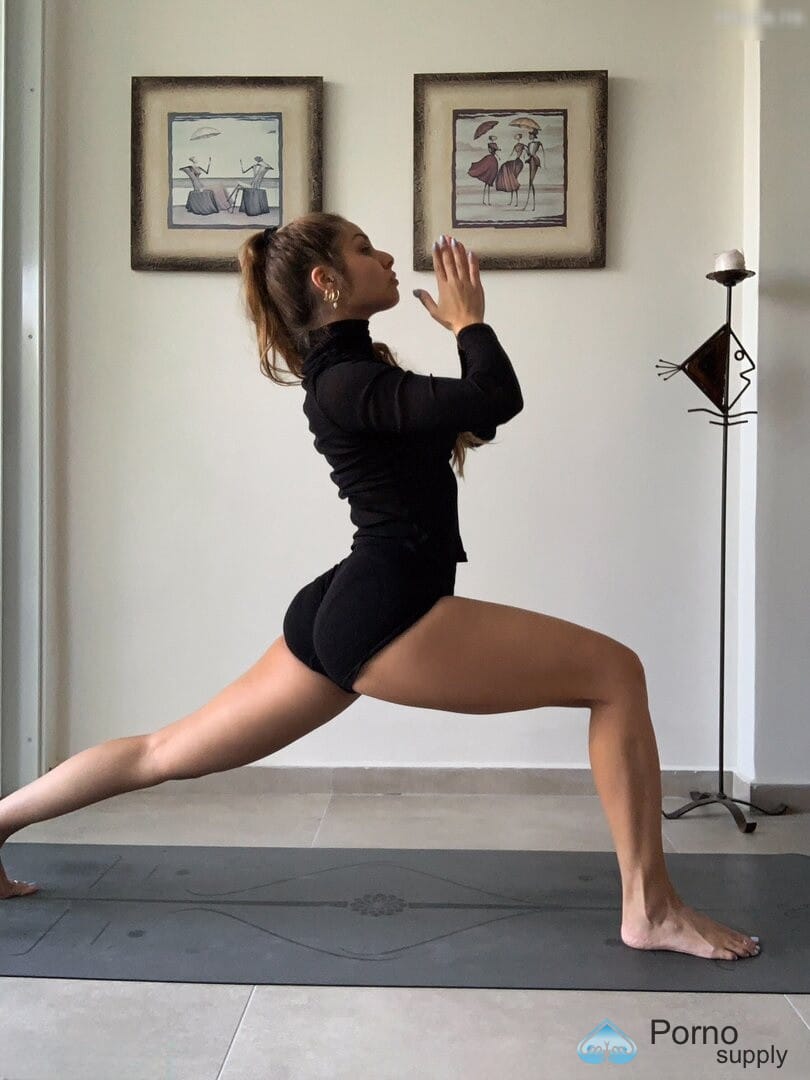 Maayan from a seductive low angle