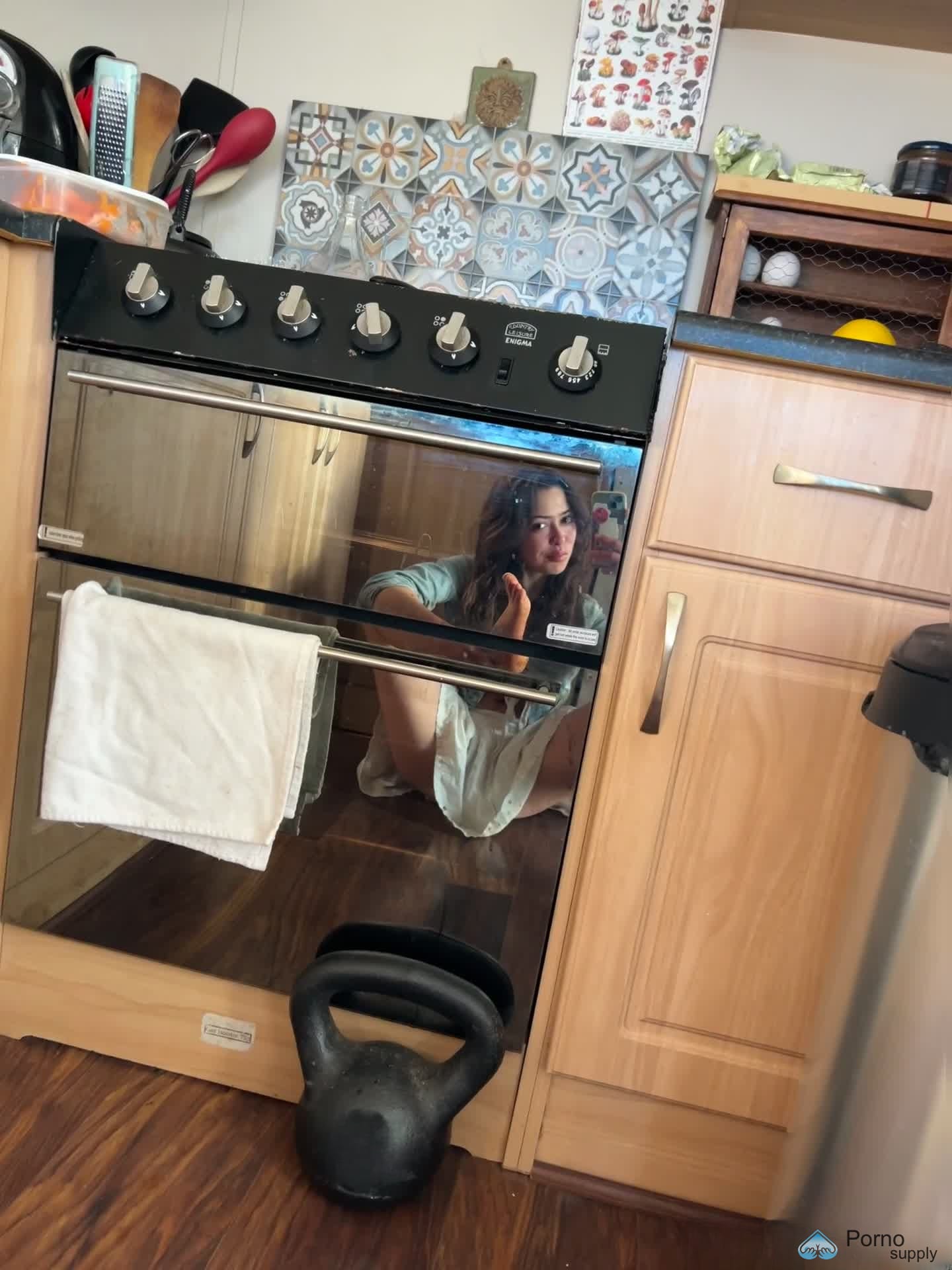 Her vulnerability on display